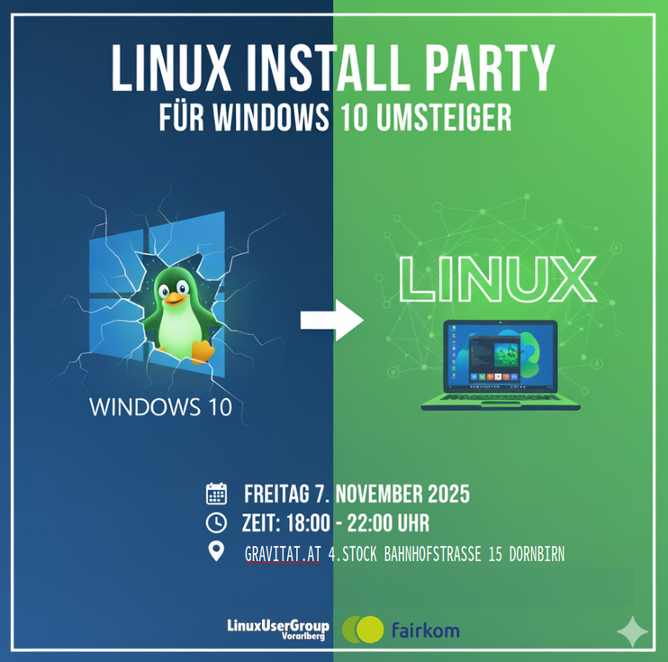 Linux Install Party - Cover Image